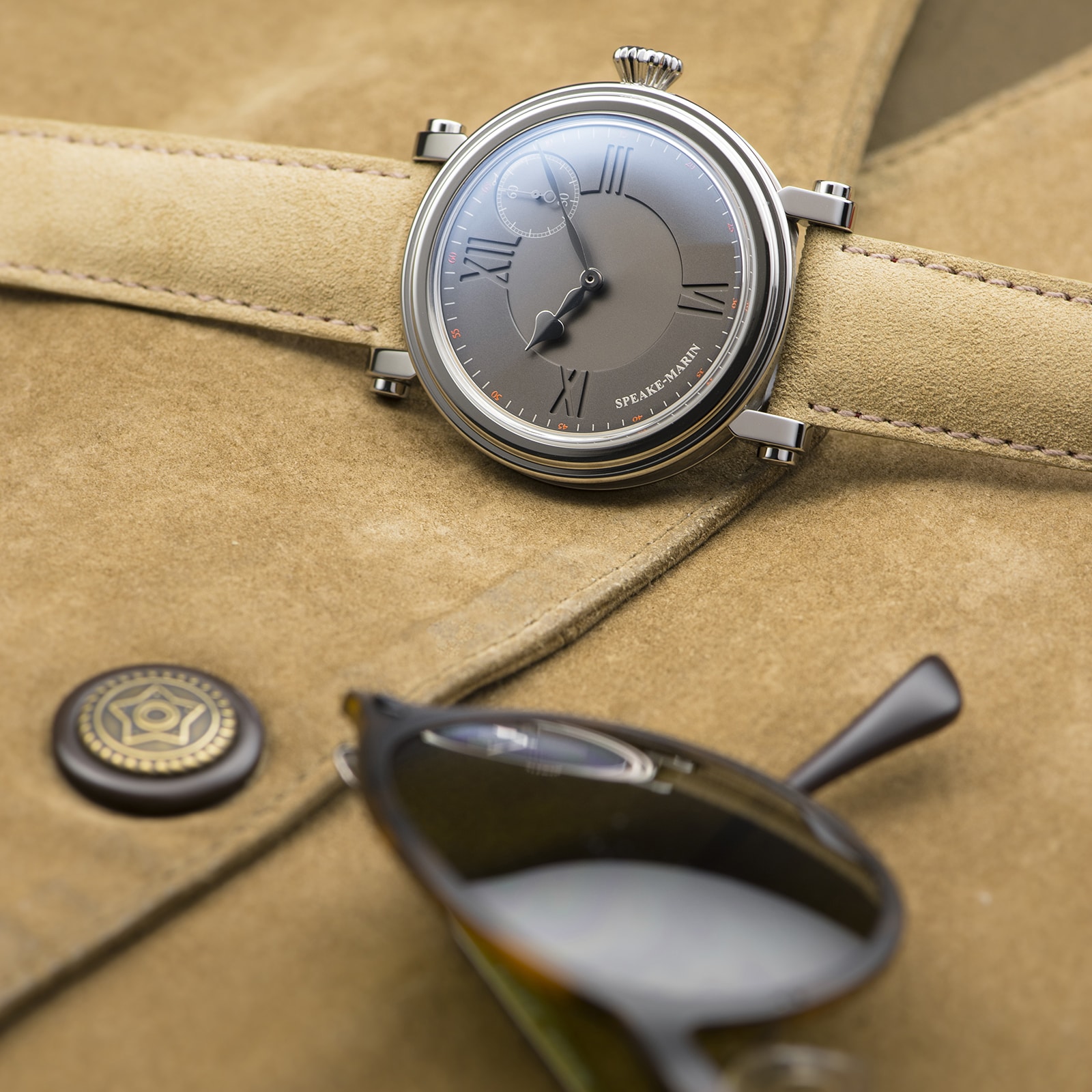 Speake-Marin One & Two Academic Slate Grey LIMITED EDITION - SMA03 In-House movement Speake-Marin One & Two Academic Slate Grey LIMITED EDITION - SMA03 In-House movement