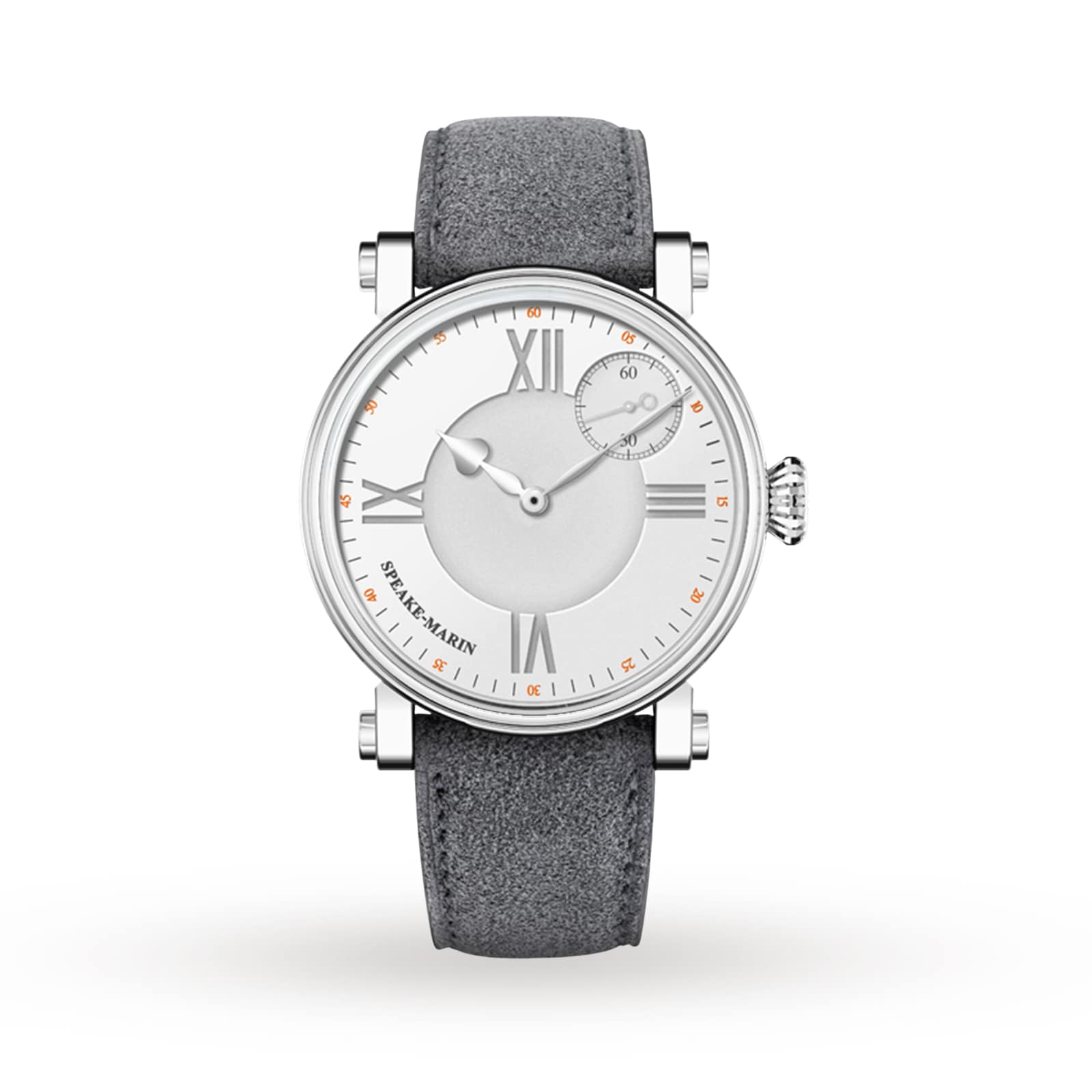 Speake-Marin One & Two Academic Silvery White LIMITED EDITION - SMA03 In-House movement Speake-Marin One & Two Academic Silvery White LIMITED EDITION - SMA03 In-House movement