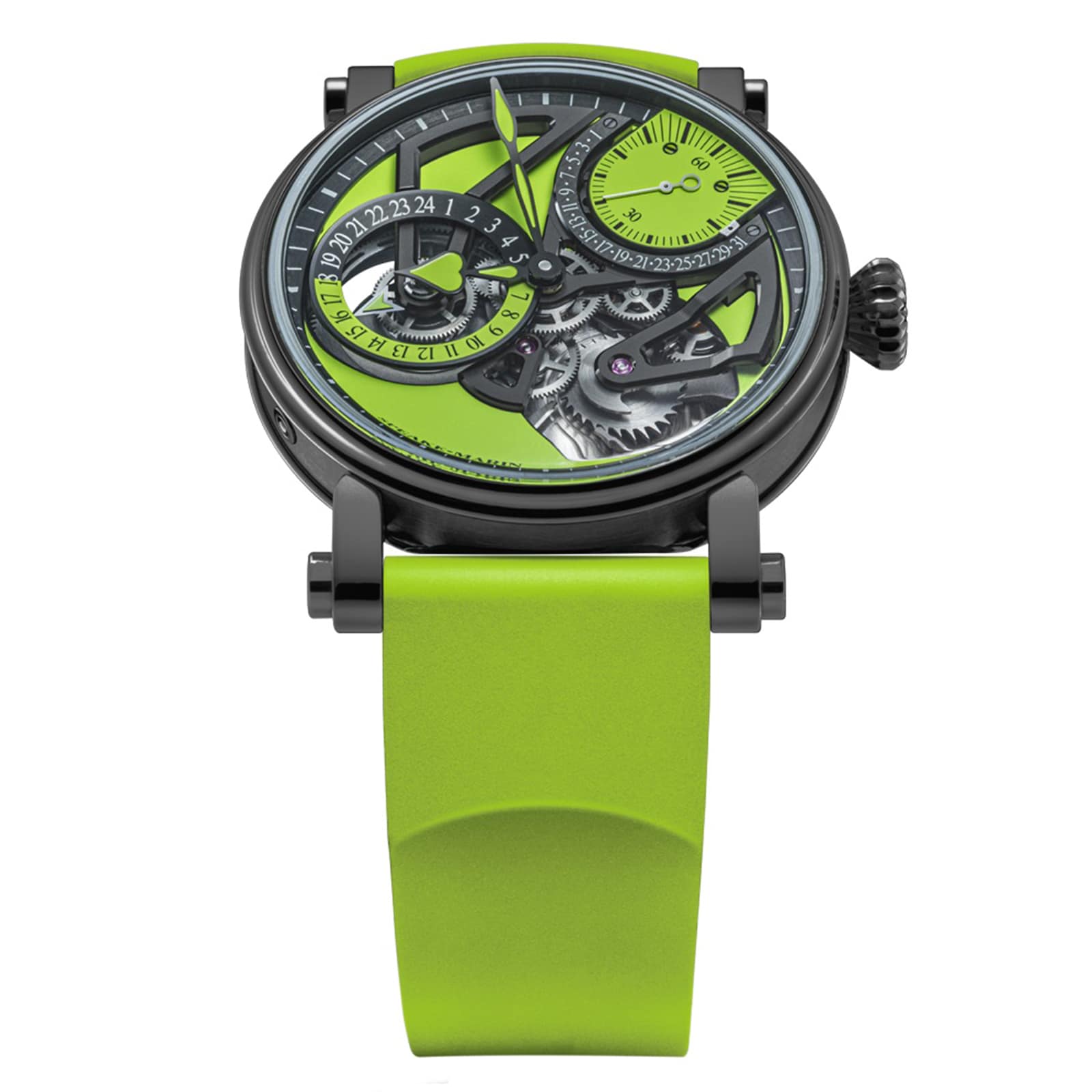 Lime outlet green watch