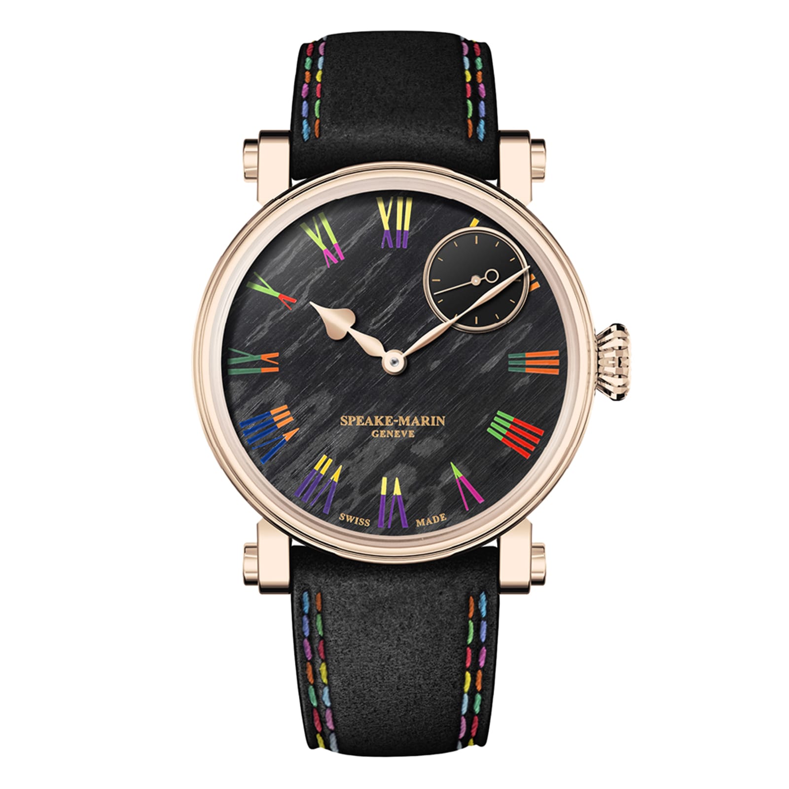 Speake-Marin Tutti Fruitti 38mm Mens Watch Black