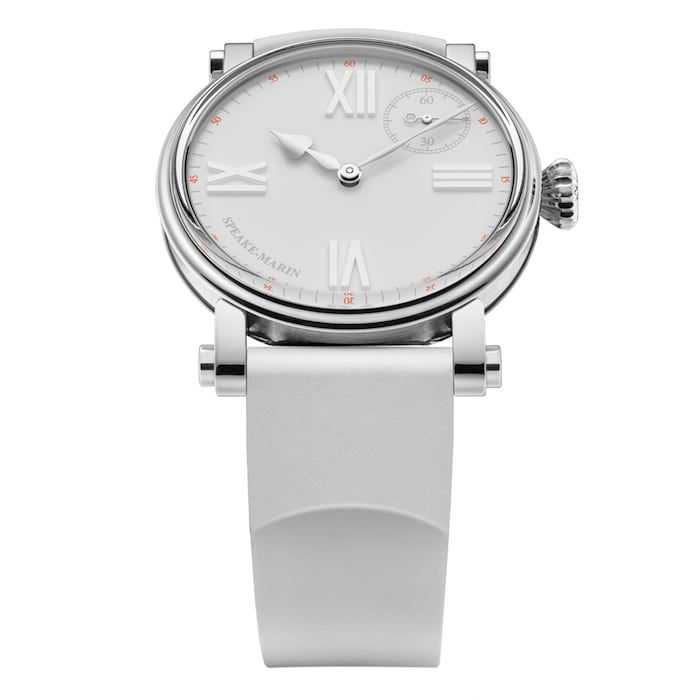 Speake-Marin Academic White 38mm Mens Watch White