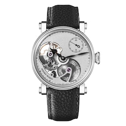 18270060 - Openworked Sandblasted Titanium 42mm Mens Watch Silver