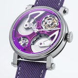Speake-Marin Piccadilly Tourbillon 42mm Mens Watch Purple