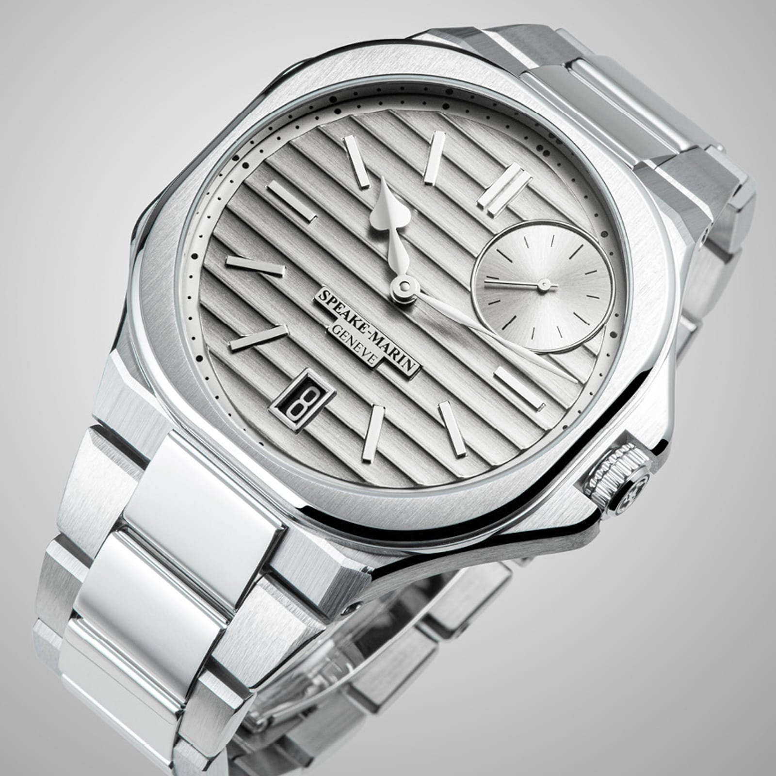 Speake-Marin Ripples Infinity Date 40.5mm Mens Watch White