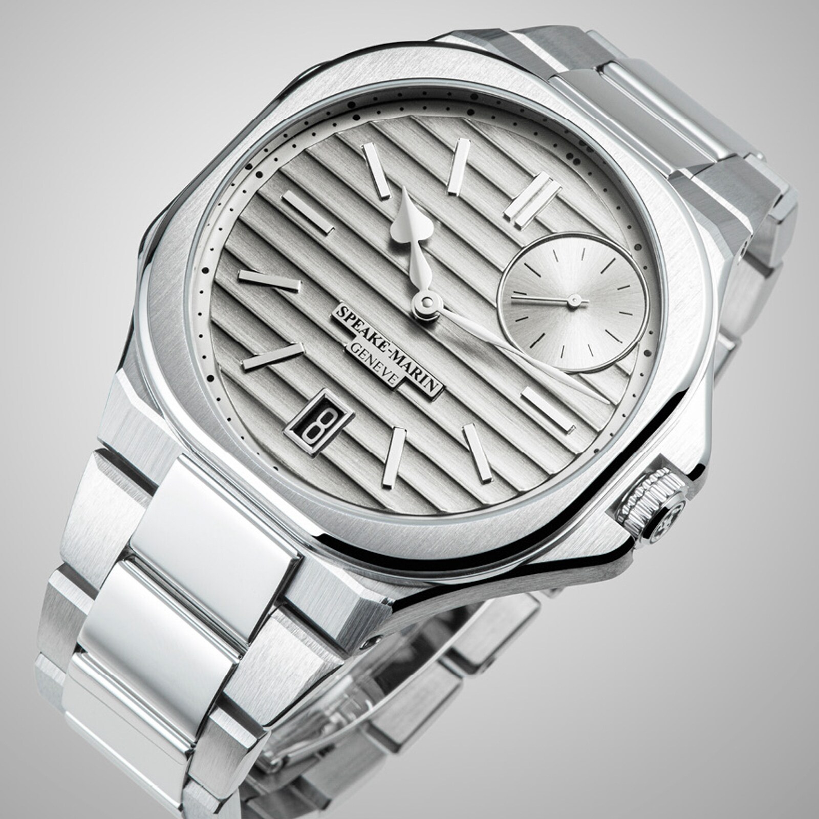 Speake-Marin Ripples Infinity Date 40.5mm Mens Watch White