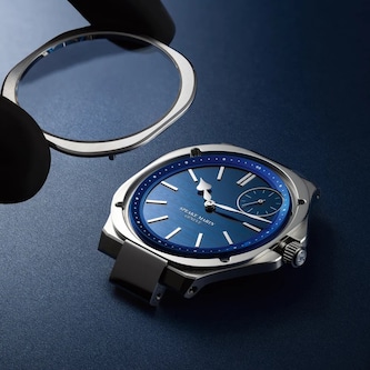 Speake-Marin Ripples Kármán Line 40.5mm Mens Watch Blue