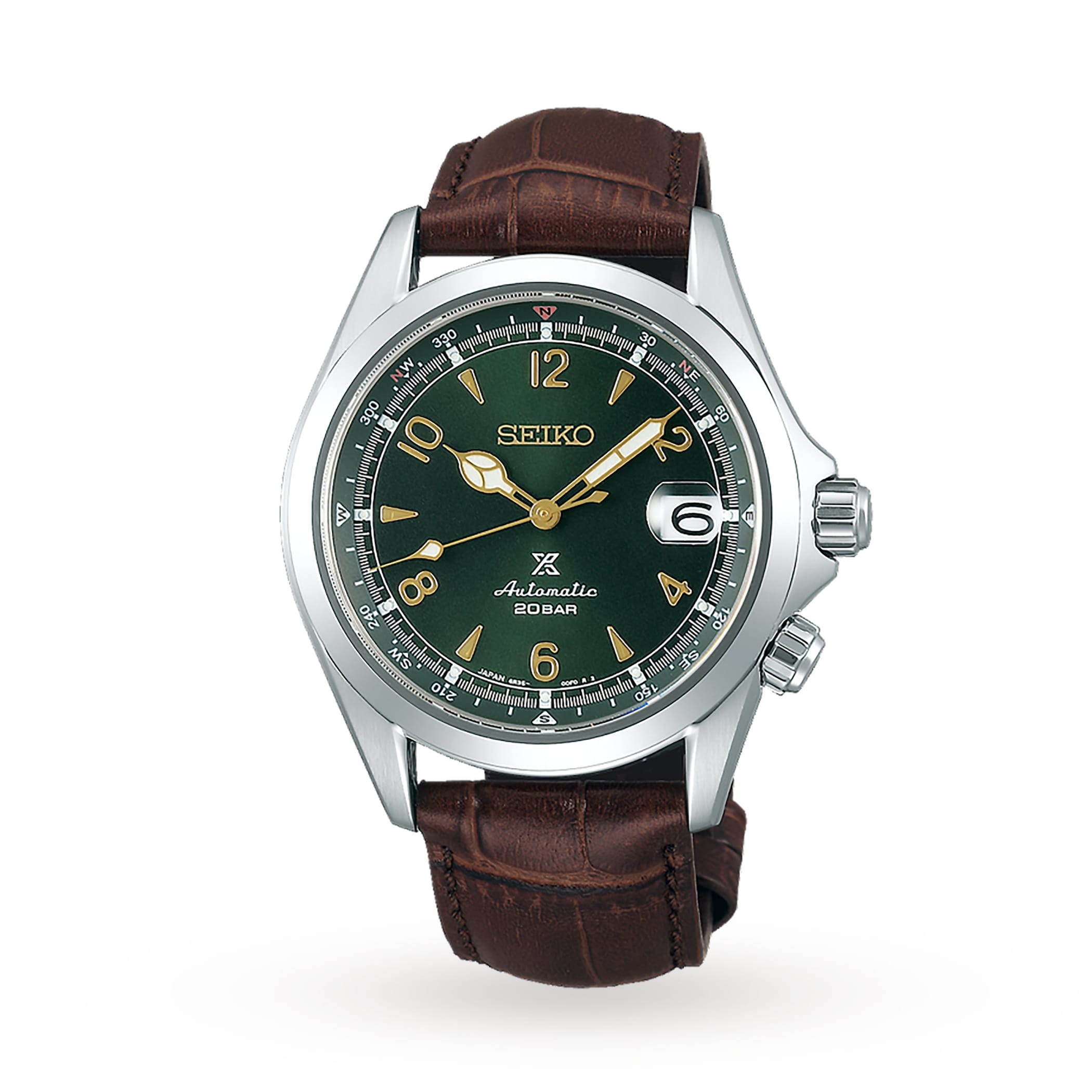 Seiko Prospex Alpinist Compass Bearing Function 39.5mm Mens Strap Watch Seiko Prospex Alpinist Compass Bearing Function 39.5mm Mens Strap Watch