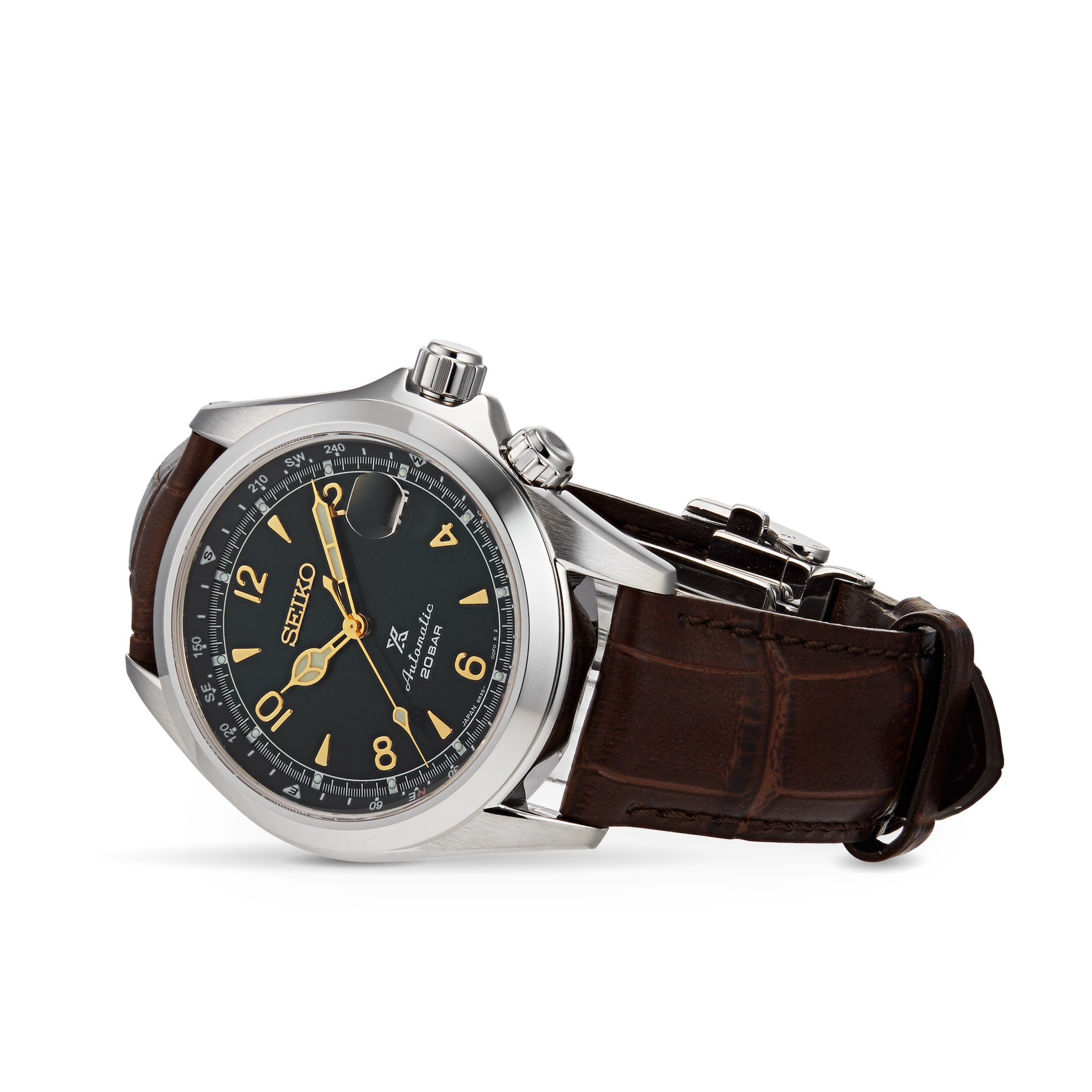 Seiko Prospex Alpinist Compass Bearing Function 39.5mm Mens Strap Watch Seiko Prospex Alpinist Compass Bearing Function 39.5mm Mens Strap Watch