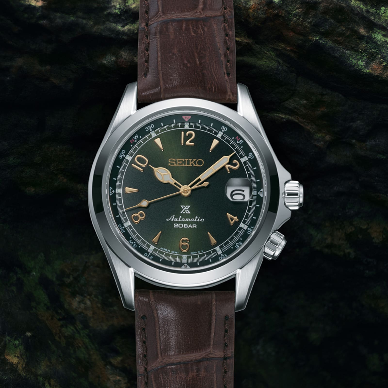 Seiko Prospex Alpinist Compass Bearing Function 39.5mm Mens Strap Watch Seiko Prospex Alpinist Compass Bearing Function 39.5mm Mens Strap Watch