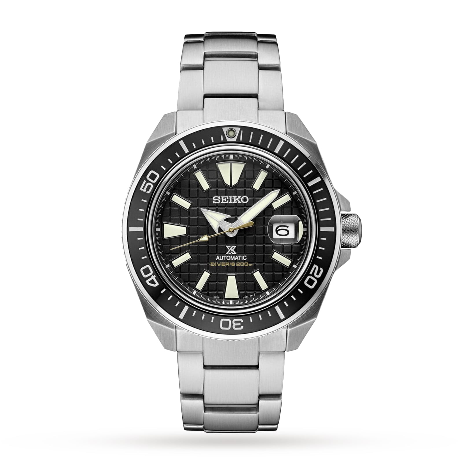 Seiko Prospex Diver's King Samurai' Black Dial Mens Watch