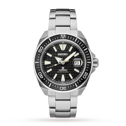 18280016 - Diver's King Samurai' Black Dial Mens Watch