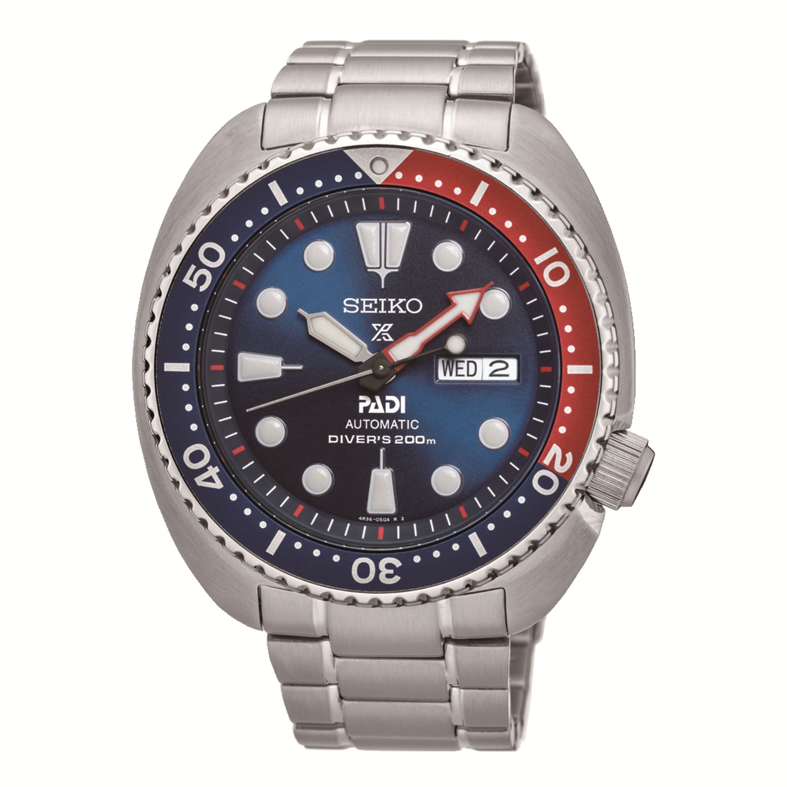 Seiko Prospex Prospex PADI 'Turtle' Dive Bracelet 44mm Mens Watch Blue Seiko Prospex Prospex PADI 'Turtle' Dive Bracelet 44mm Mens Watch Blue