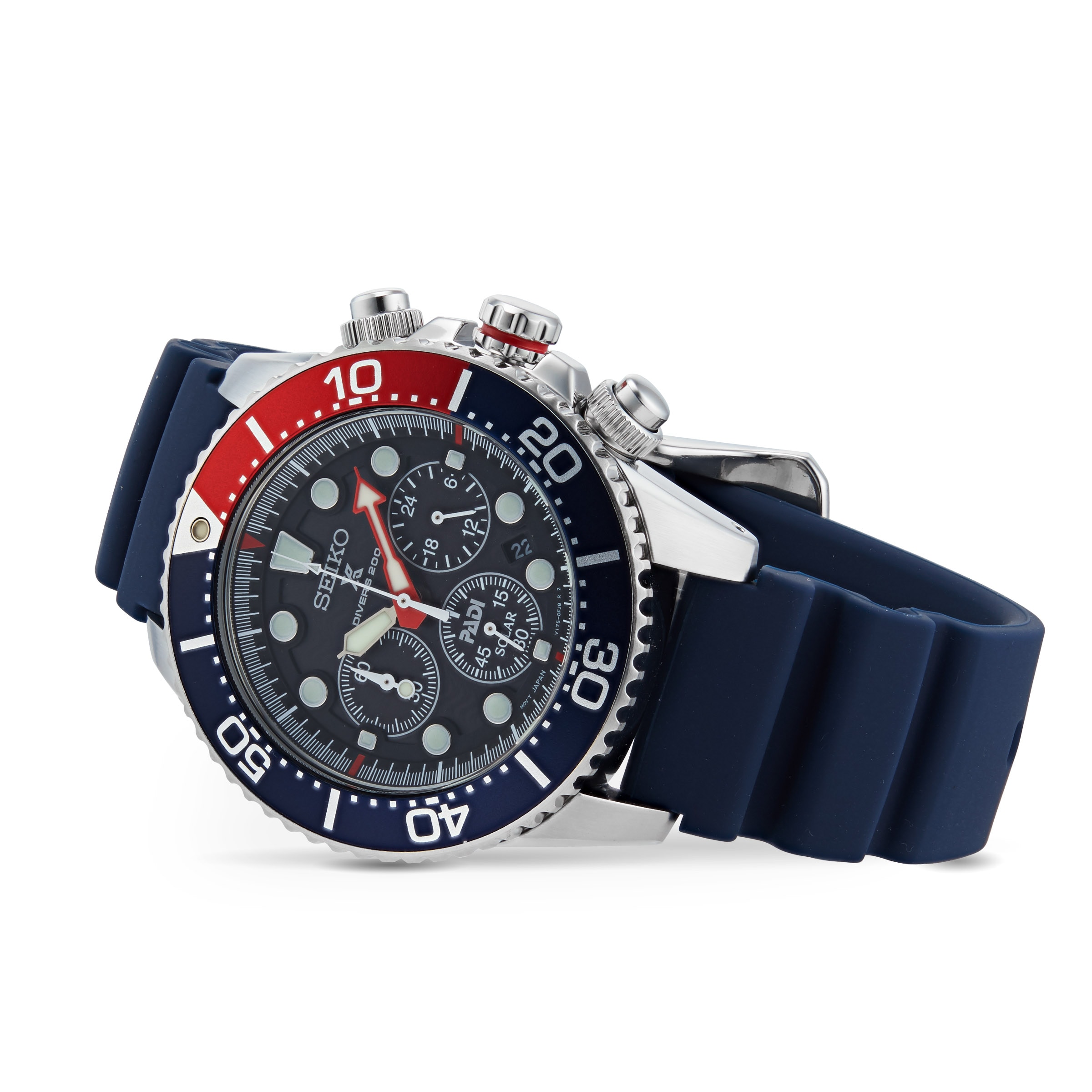 Seiko padi 2024 solar chronograph