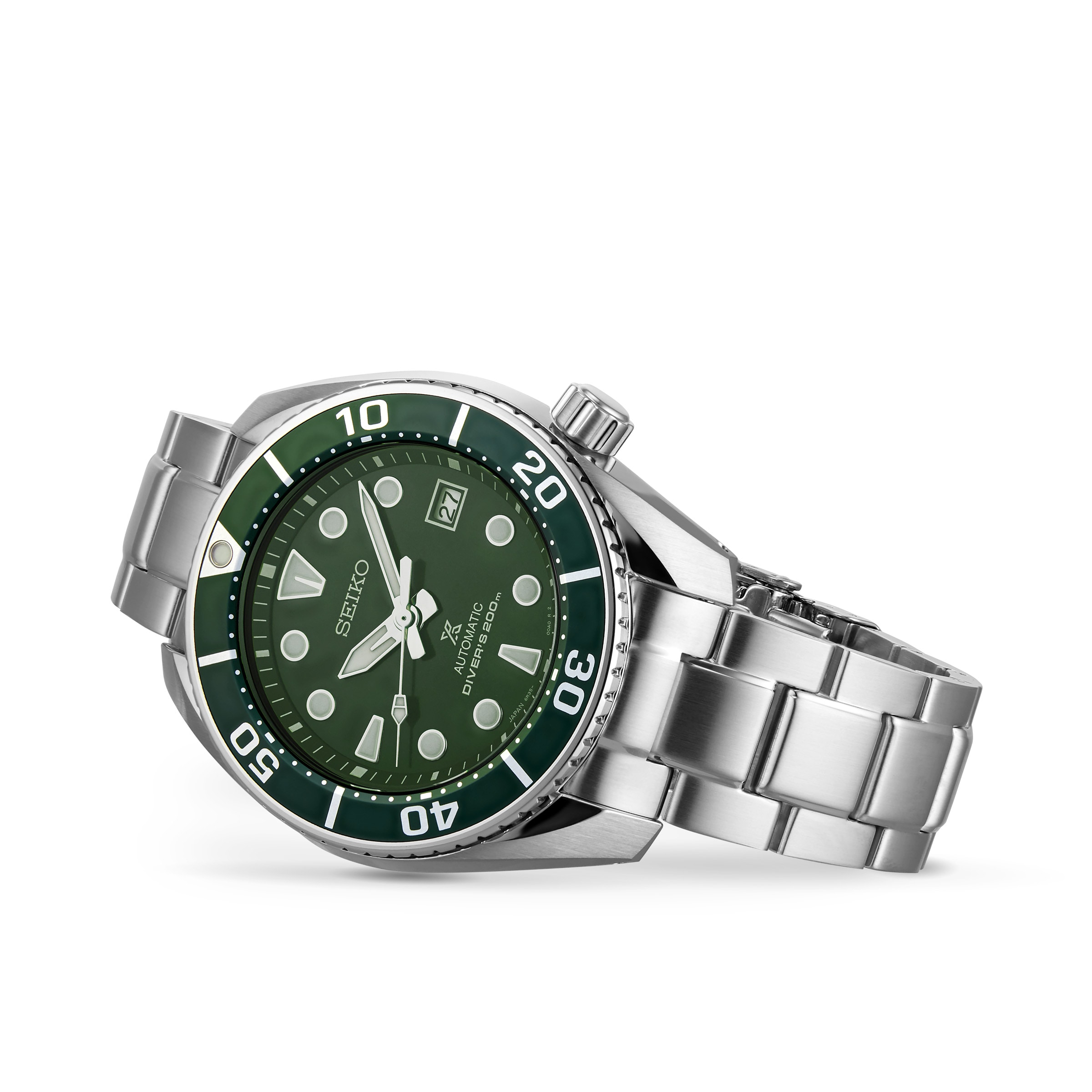 Seiko sumo outlet green dial