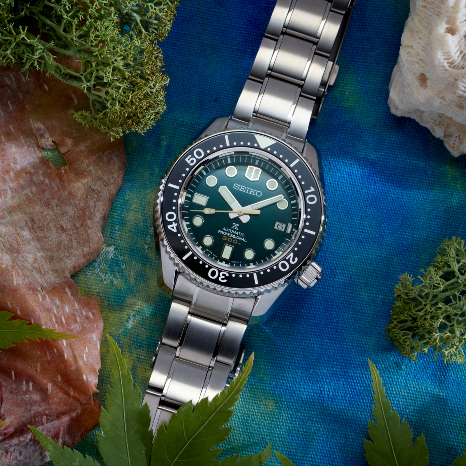 Seiko marinemaster 2024 300 green