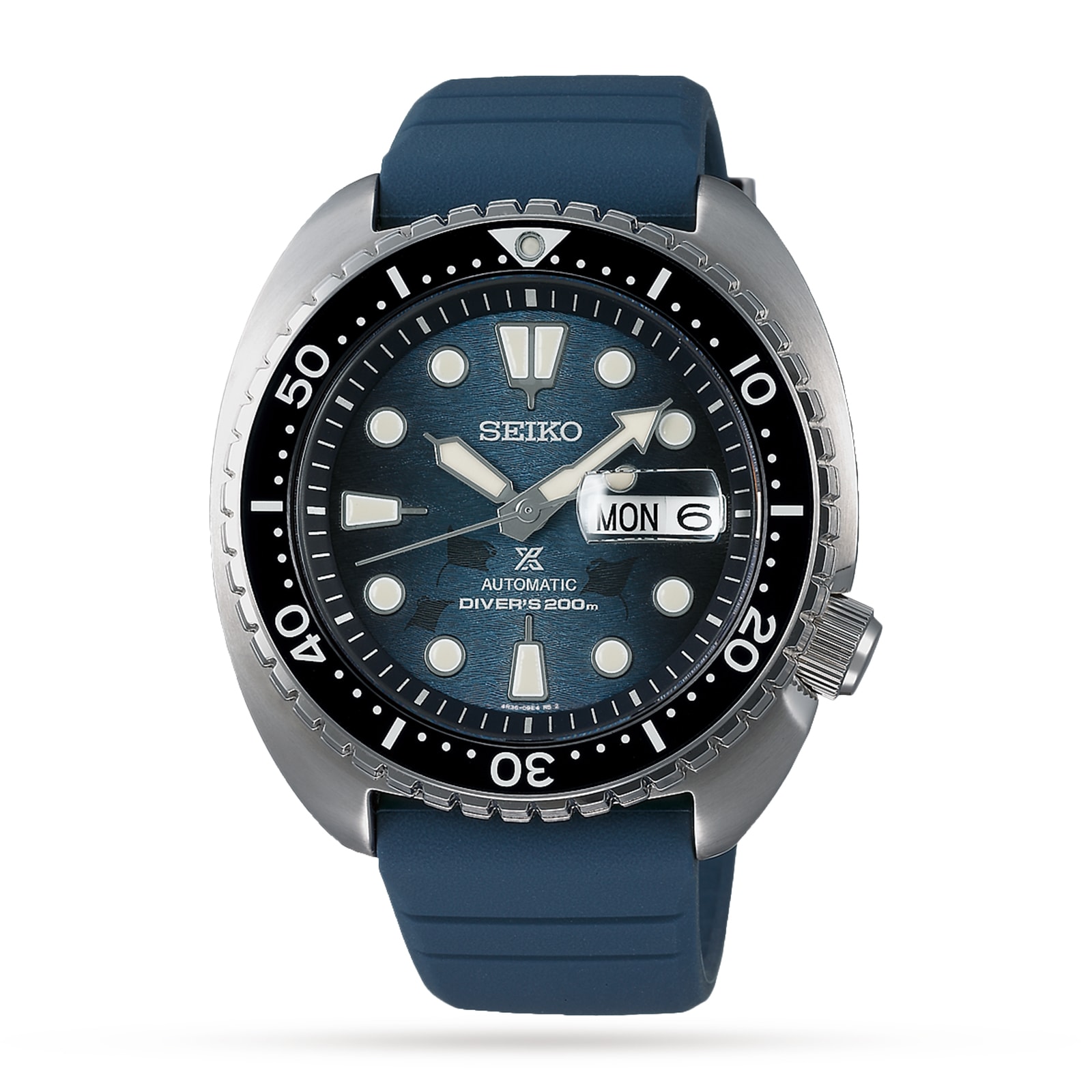 Diver's King Turtle Save The Ocean Mens Watch