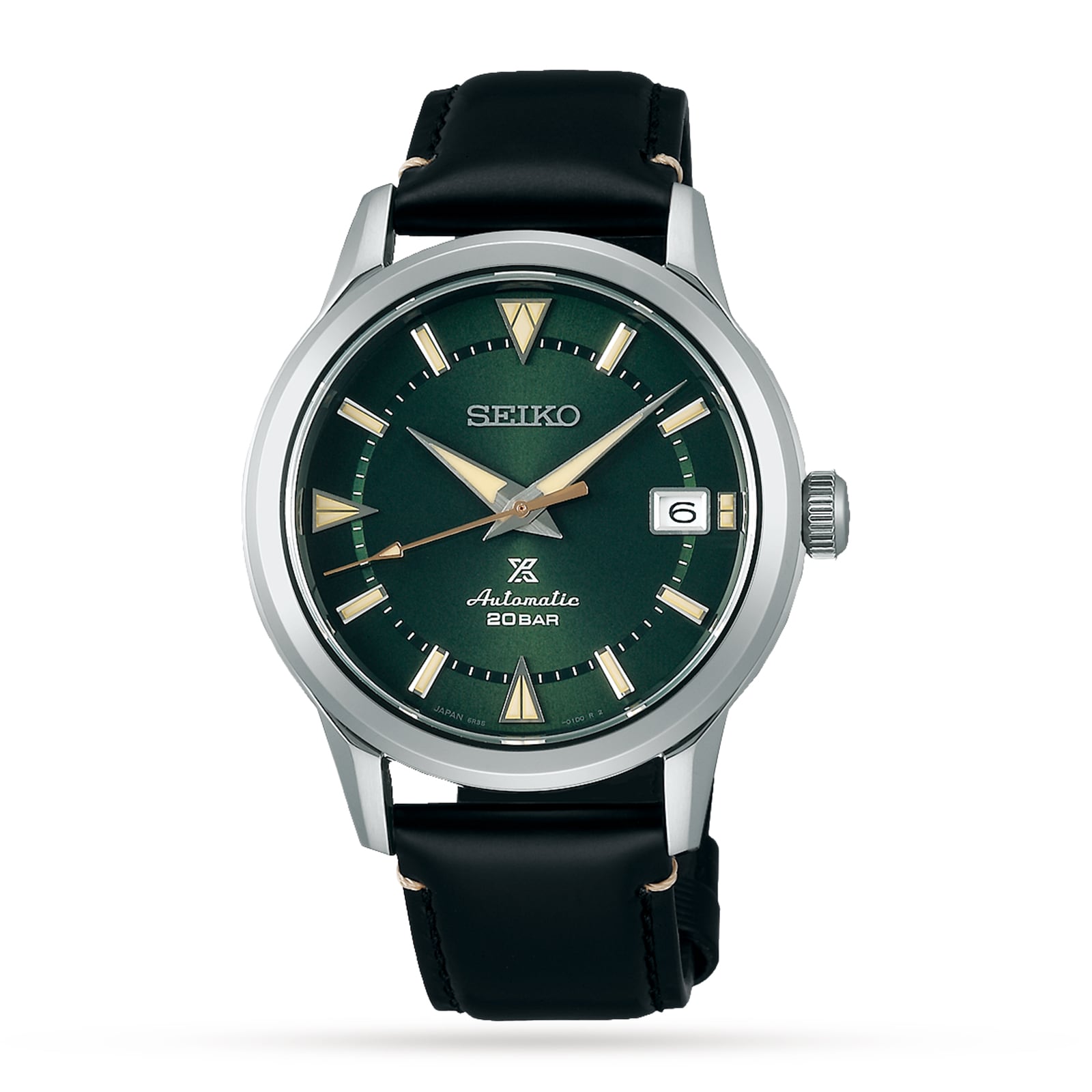 Seiko Prospex Alpinist 1959 Re Interpretation Green 39mm Mens Watch SPB245J1 Mappin and Webb