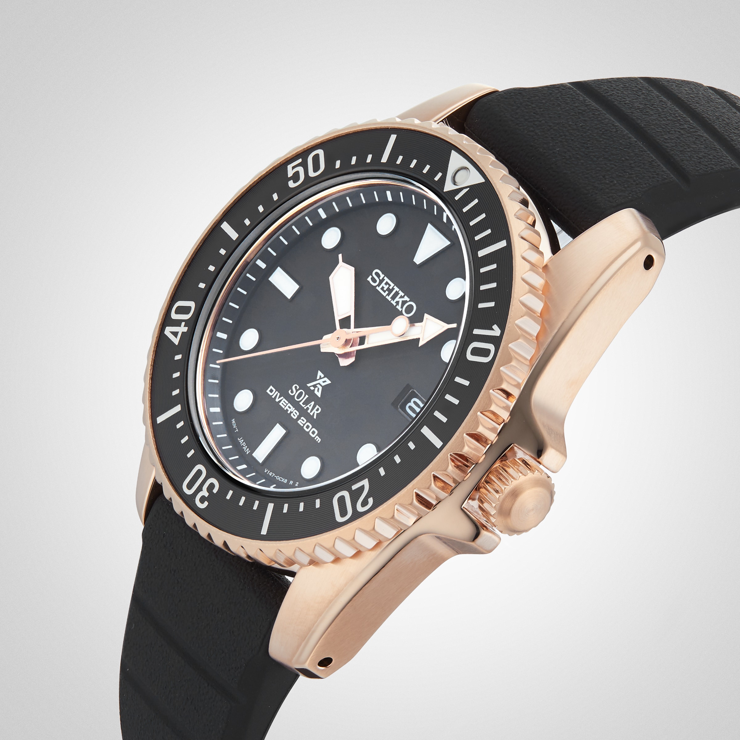 Seiko divers watch clearance gold