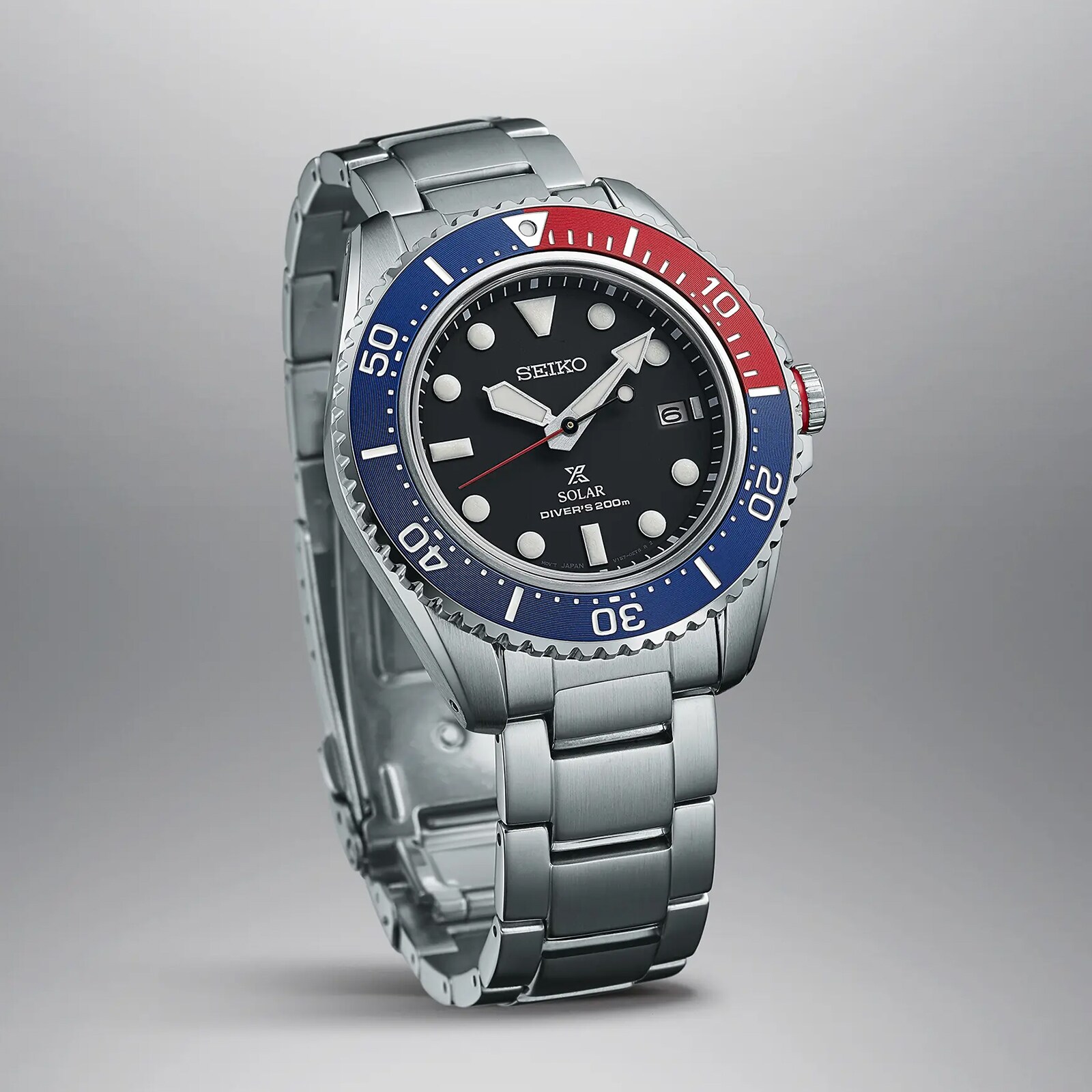 Seiko Prospex Solar Diver 43mm Mens Watch