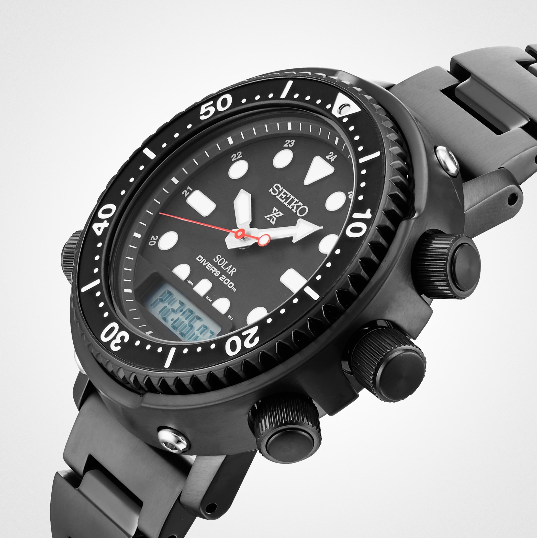 Seiko Prospex Solar 'Commando Arnie' Hybrid Diver's 40th Anniversary 47mm Seiko Prospex Solar 'Commando Arnie' Hybrid Diver's 40th Anniversary 47mm