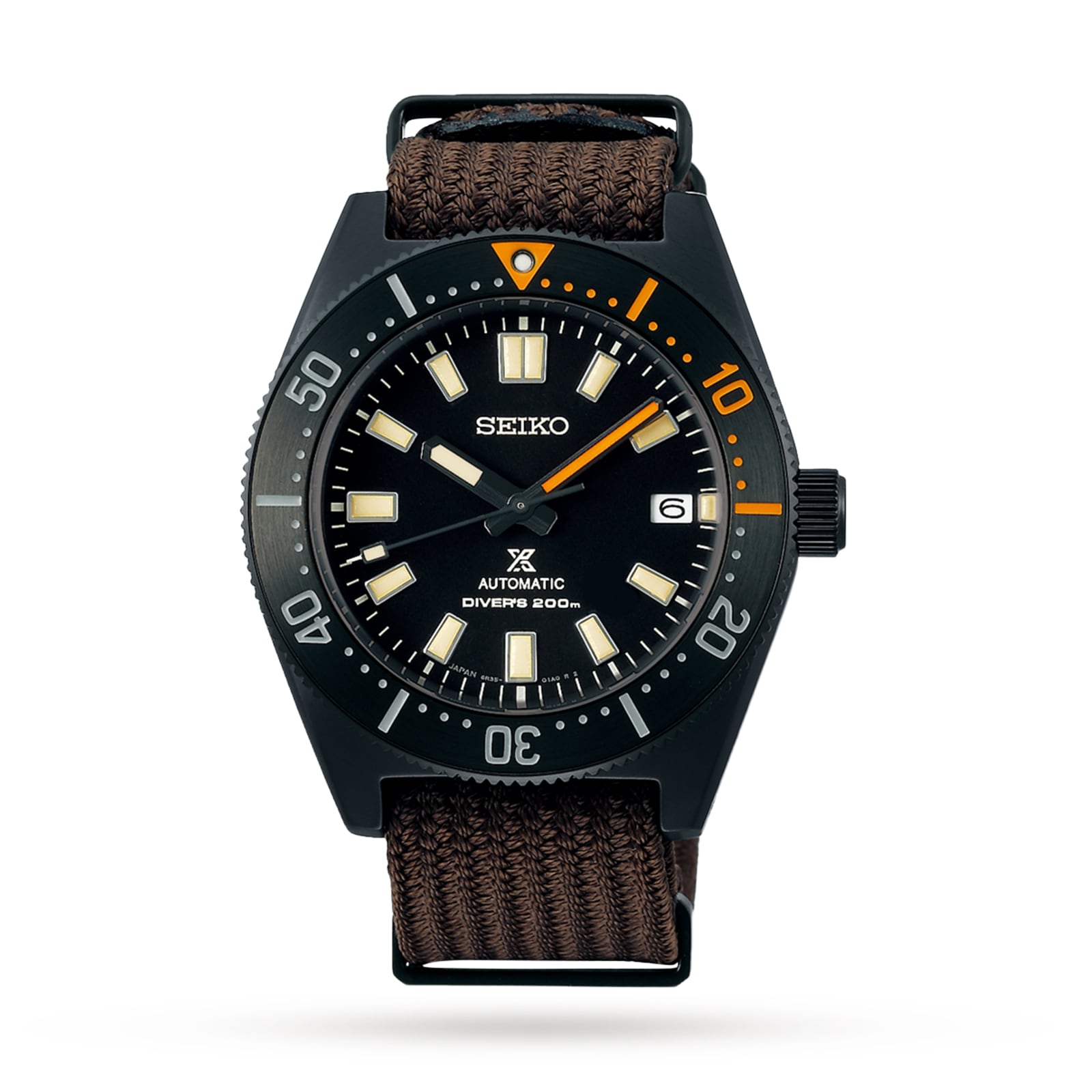 Seiko all black online mens watch