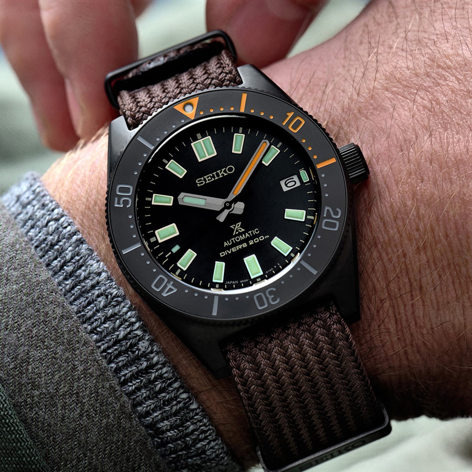 Seiko diver outlet black series