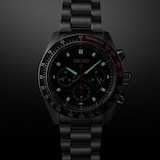 SEIKO PROSPEX Speedtimer ‘Go Large’ Solar Chronograph 41.5mm Mens Watch Black