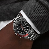 SEIKO PROSPEX Speedtimer ‘Go Large’ Solar Chronograph 41.5mm Mens Watch Black