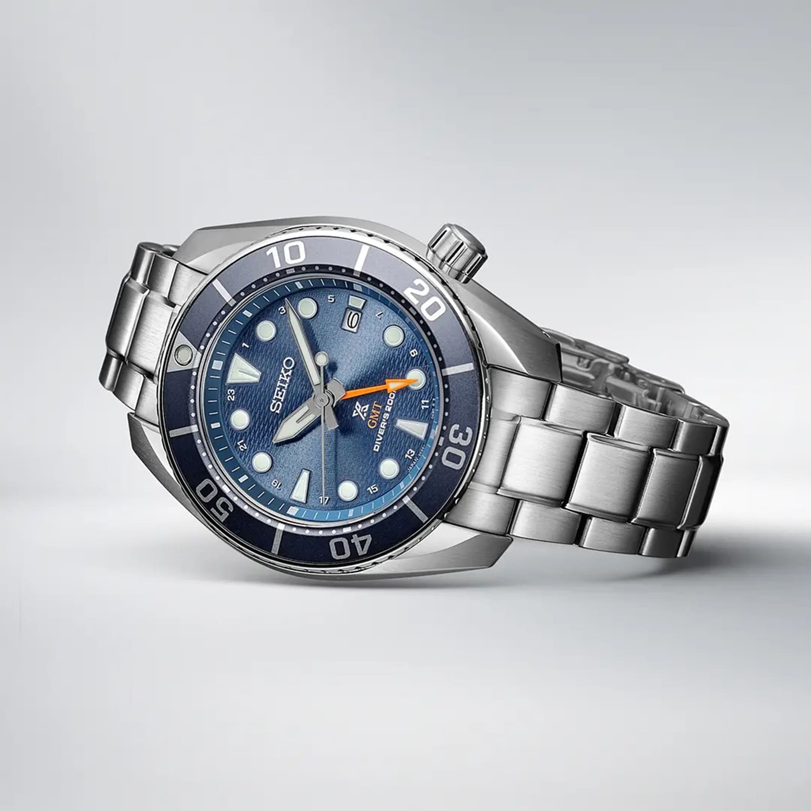 Seiko Prospex Aqua 'SUMO' Solar GMT Diver SFK001J1 | Watches Of