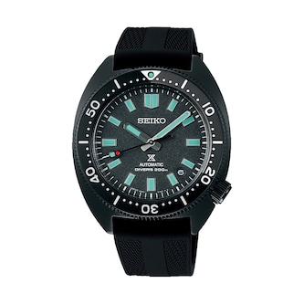 Seiko Diver's 'Black Series Night' Turtle
