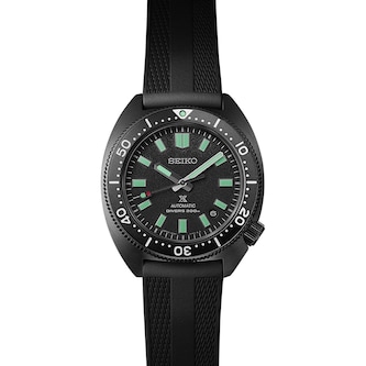 Seiko Diver's 'Black Series Night' Turtle