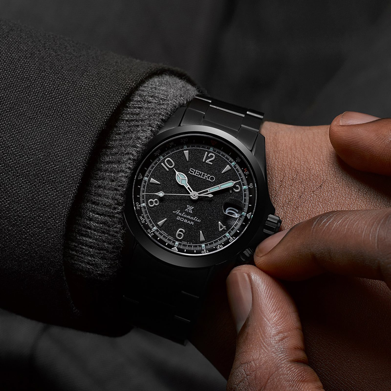 Seiko Prospex 'Black Series Night' Alpinist Seiko Prospex 'Black Series Night' Alpinist