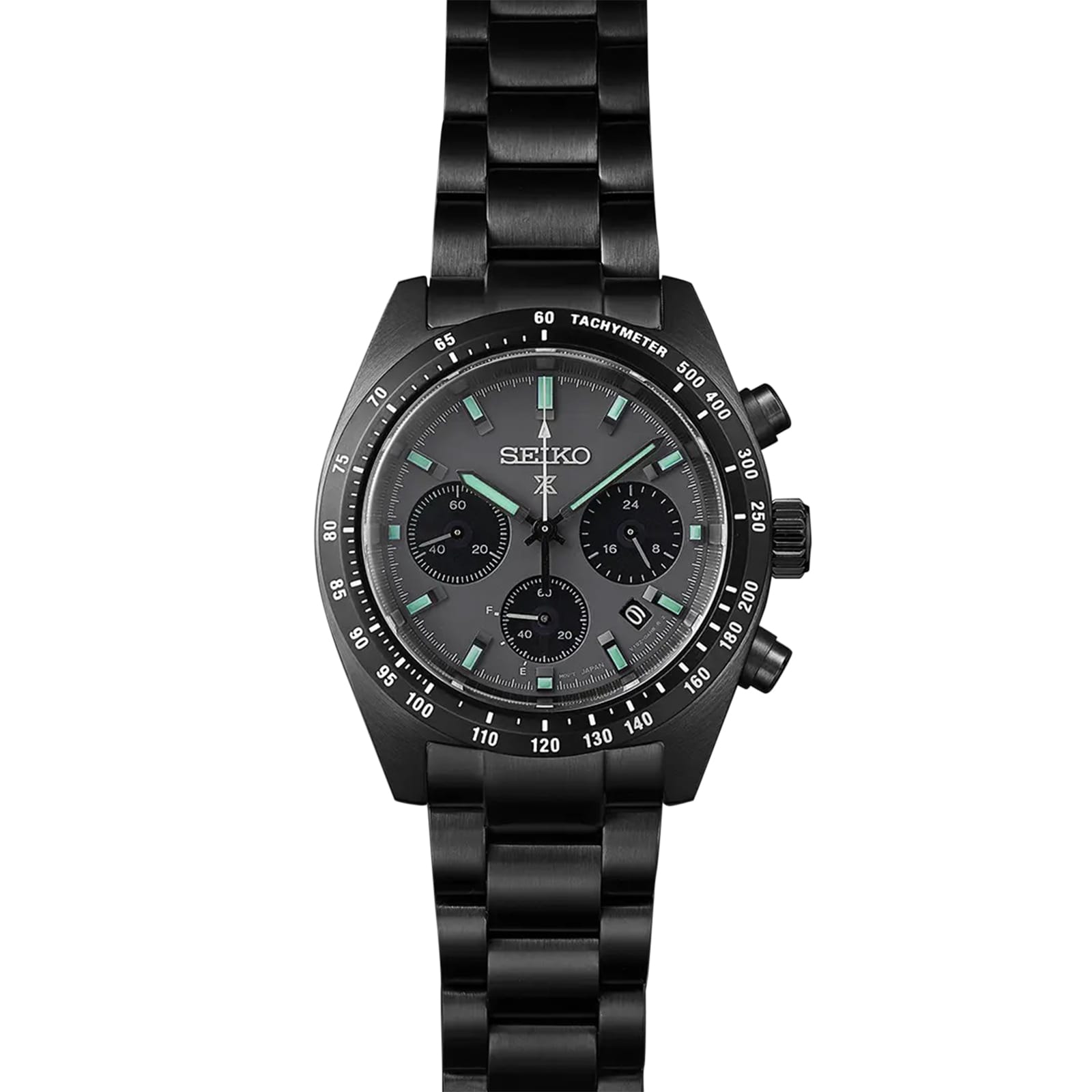 Seiko Prospex Black Series 'Night Speedtimer' Solar Chronograph 39mm ...