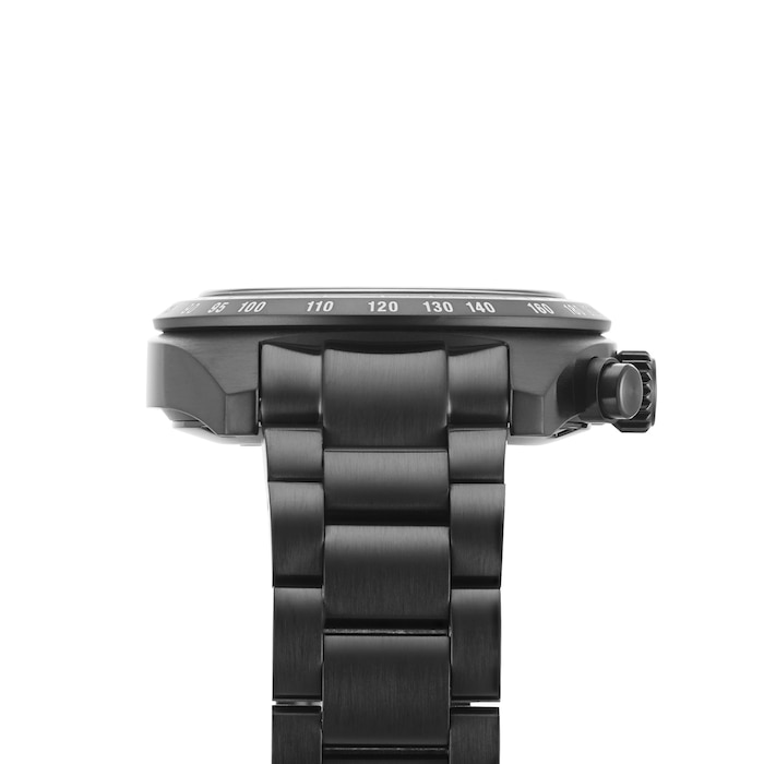 Seiko Prospex Black Series 'Night Speedtimer' Solar Chronograph 39mm Mens Watch