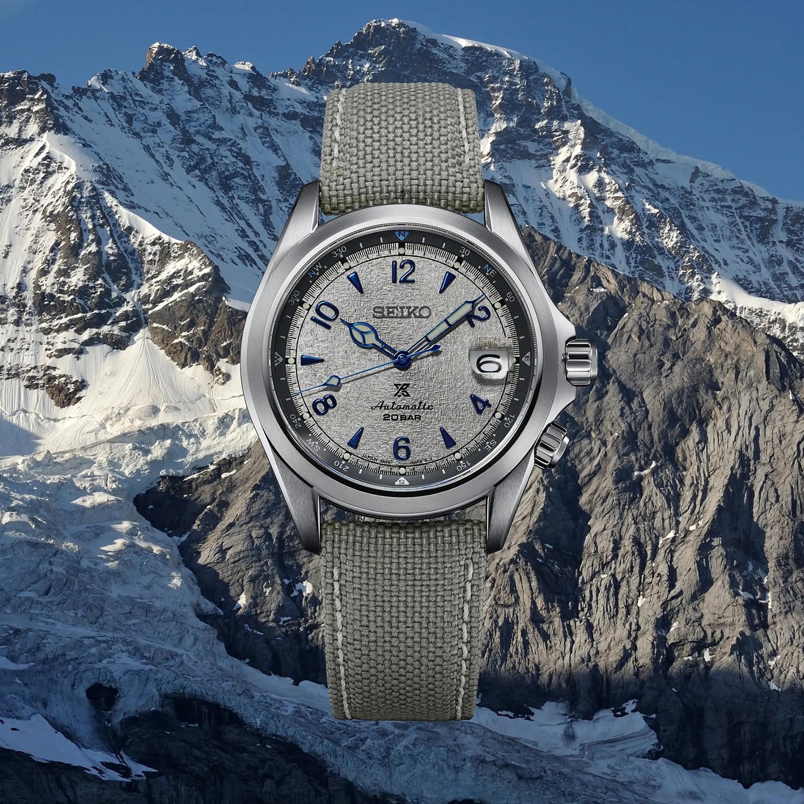 Seiko Prospex 'Rock Face' European Limited Edition 'Alpinist' 39.5mm Mens Watch Seiko Prospex 'Rock Face' European Limited Edition 'Alpinist' 39.5mm Mens Watch
