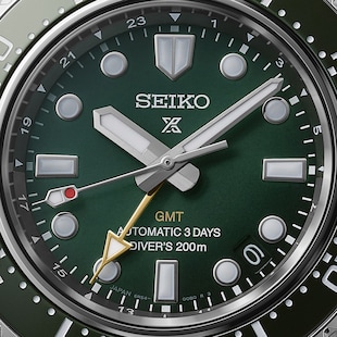 Seiko Prospex Prospex Divers GMT 'Marine Green' 42mm Mens Watch - 1968 Modern Re-interpretation