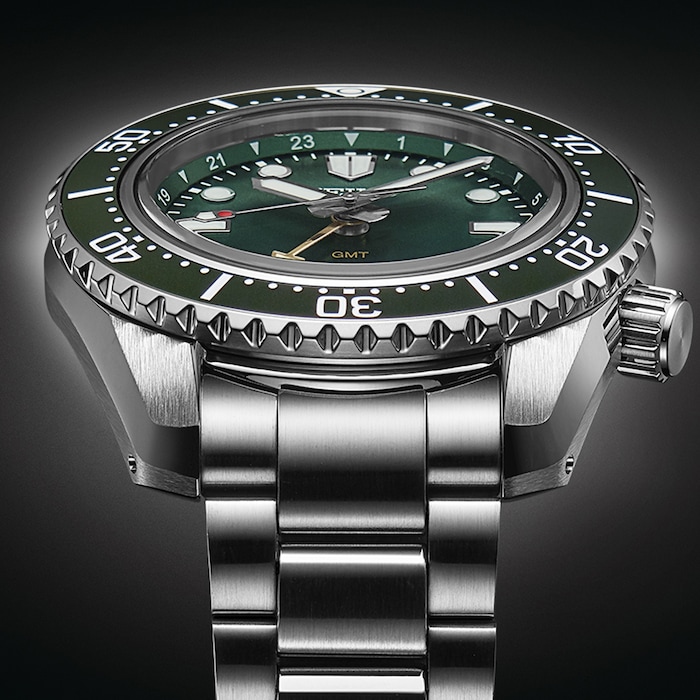 Seiko Prospex Divers GMT 'Marine Green' 42mm Mens Watch - 1968 Modern Re-interpretation