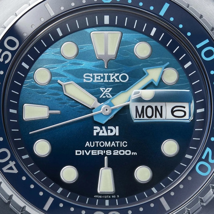 Seiko Prospex Prospex 'Great Blue' Turtle Scuba PADI Special Edition 45mm Mens Watch Blue