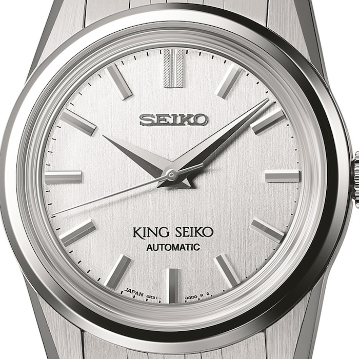 Seiko King Seiko 37mm Mens Watch - Silver