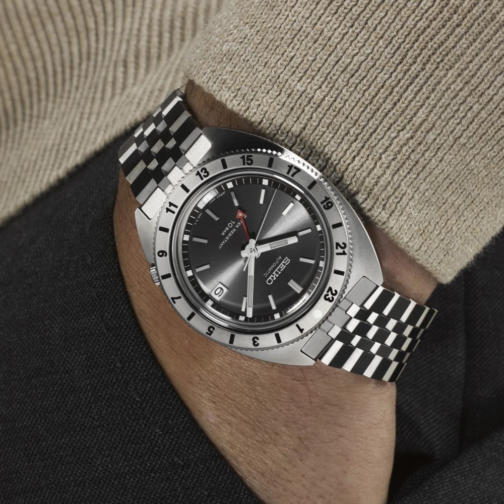 Seiko Prospex Prospex Navigator Timer 38.5mm Mens Watch Grey Seiko Prospex Prospex Navigator Timer 38.5mm Mens Watch Grey