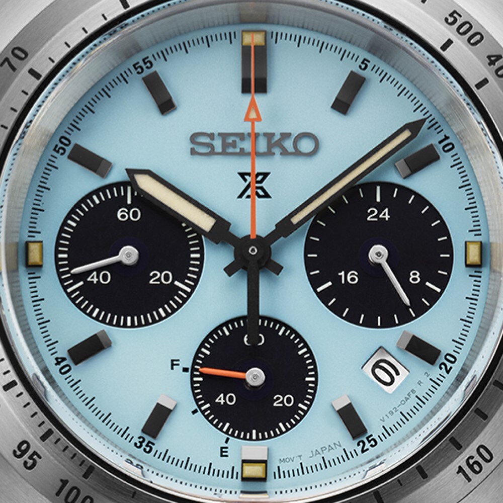 Seiko Prospex Prospex 'Speedometer' Solar Speedtimer Chronograph European Exclusive Limited Edition 39mm Mens Watch Blue