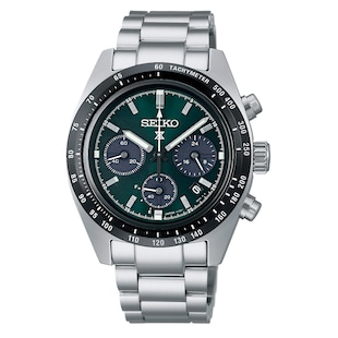 Seiko Prospex Prospex Deep Green Speedtimer Solar Chronograph 39mm Mens Watch
