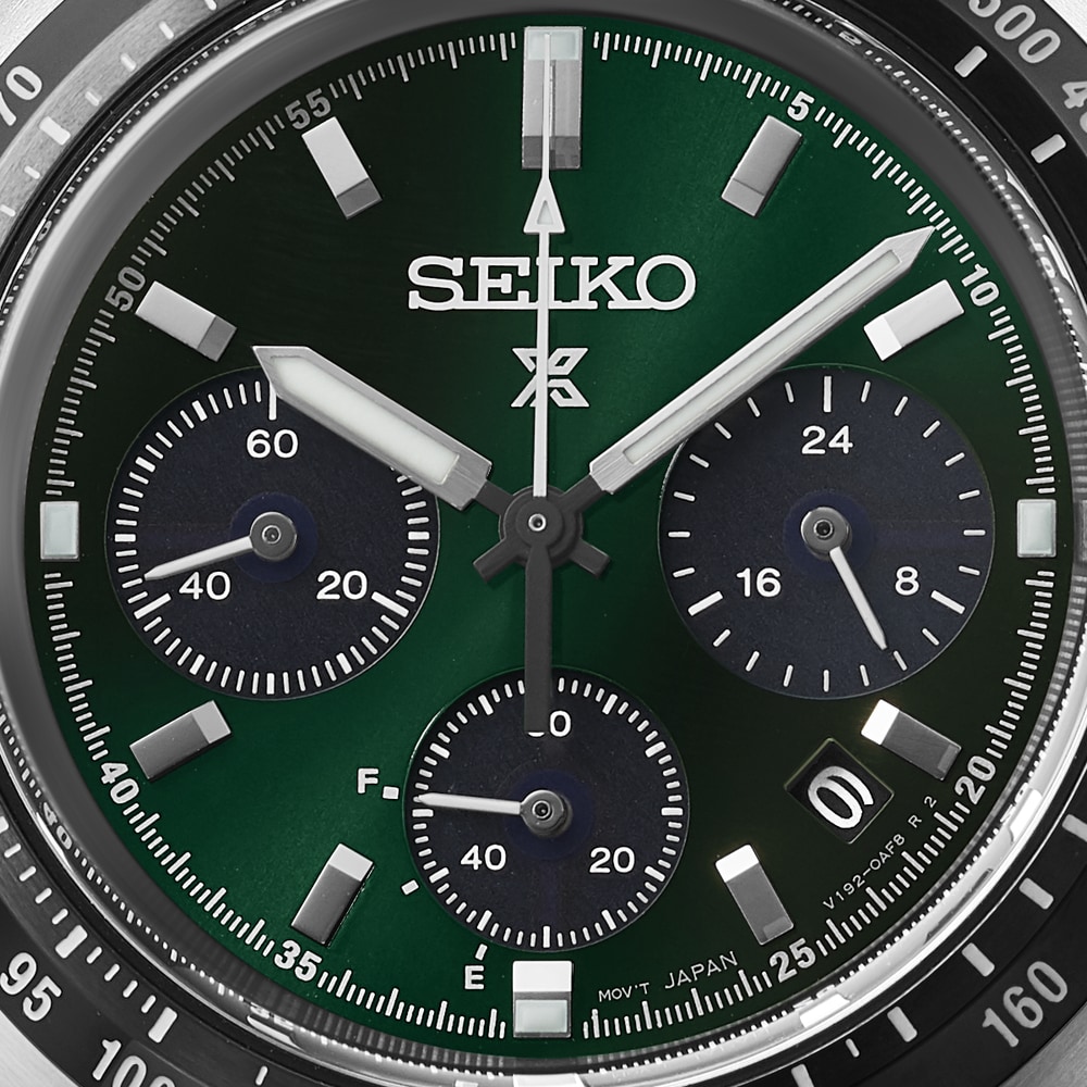 Seiko men's best sale solar chronograph