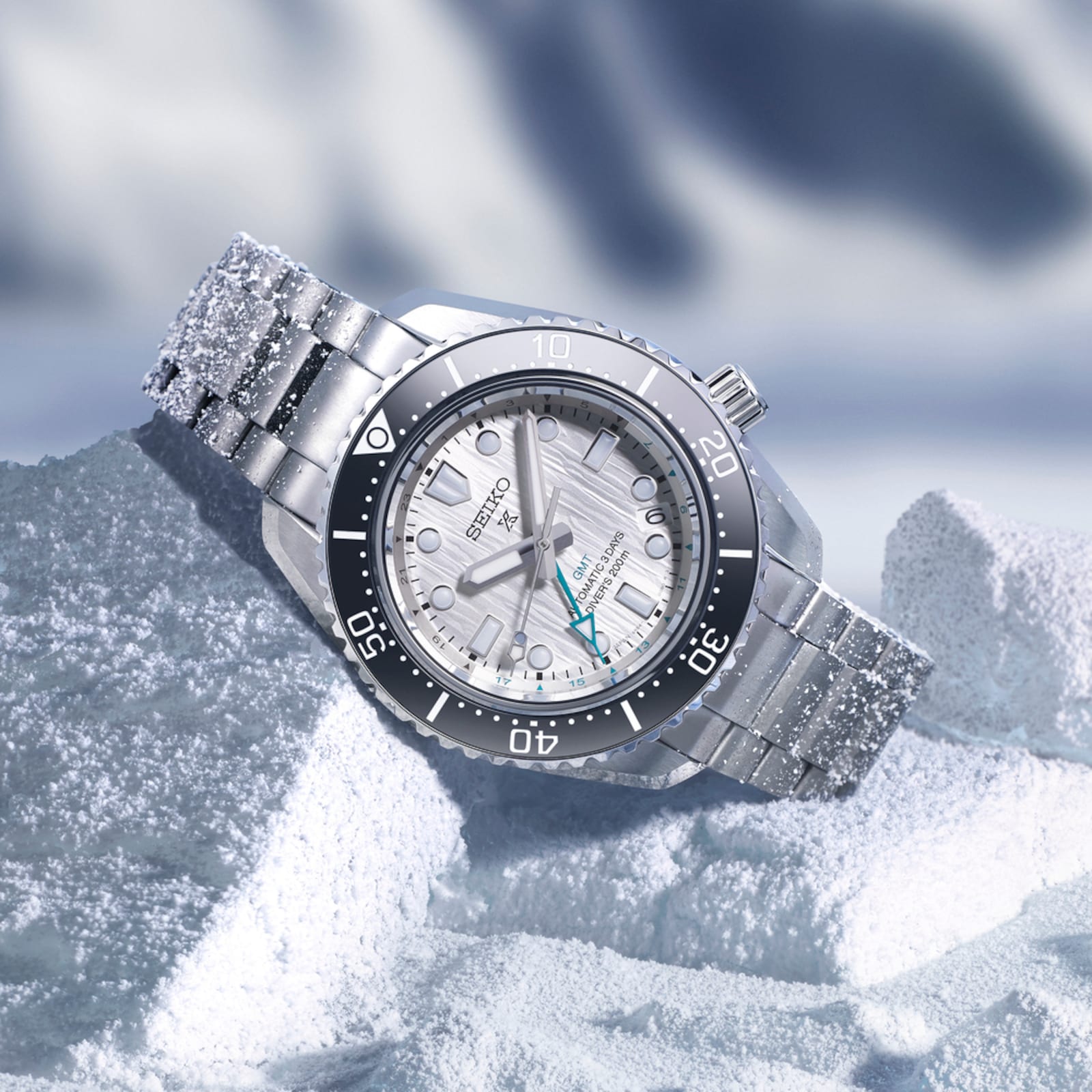 Seiko Prospex Prospex Sea Arctic Ocean GMT Limited Edition 42mm Mens ...