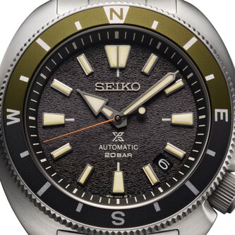 Seiko Prospex Prospex Silfra Tortoise- European Exclusive Limited Edition 42.5mm Mens Watch Green