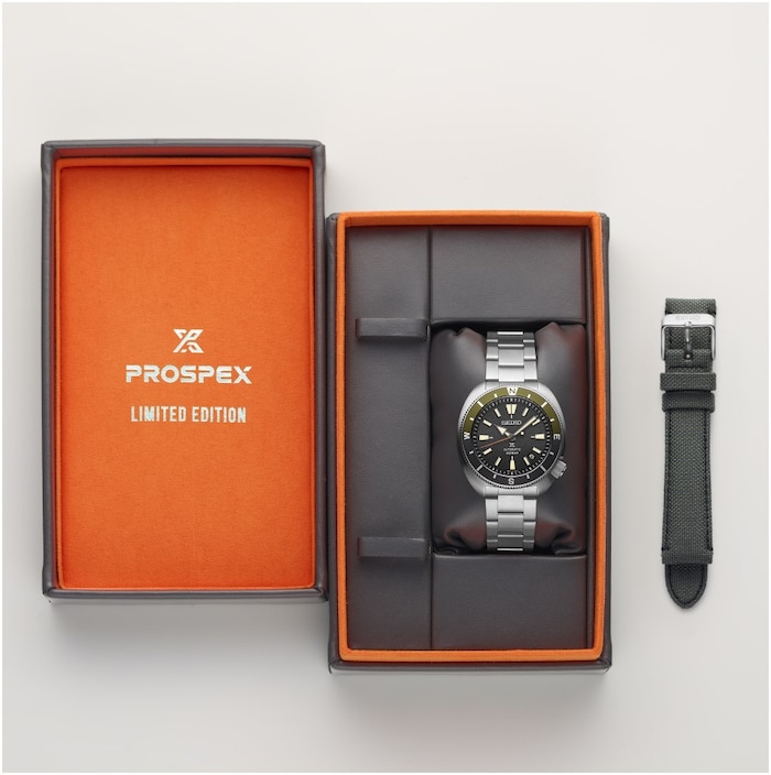 Seiko Prospex Prospex Silfra Tortoise- European Exclusive Limited Edition 42.5mm Mens Watch Green