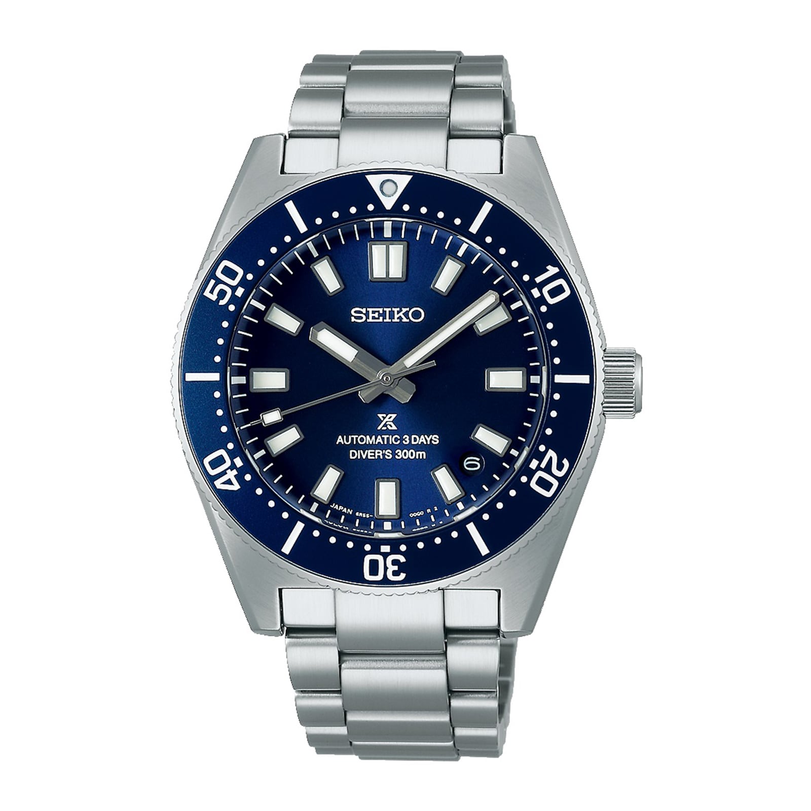 Seiko Prospex Prospex 1965 Revival Diver's 3-day 300m in Scuba Blue