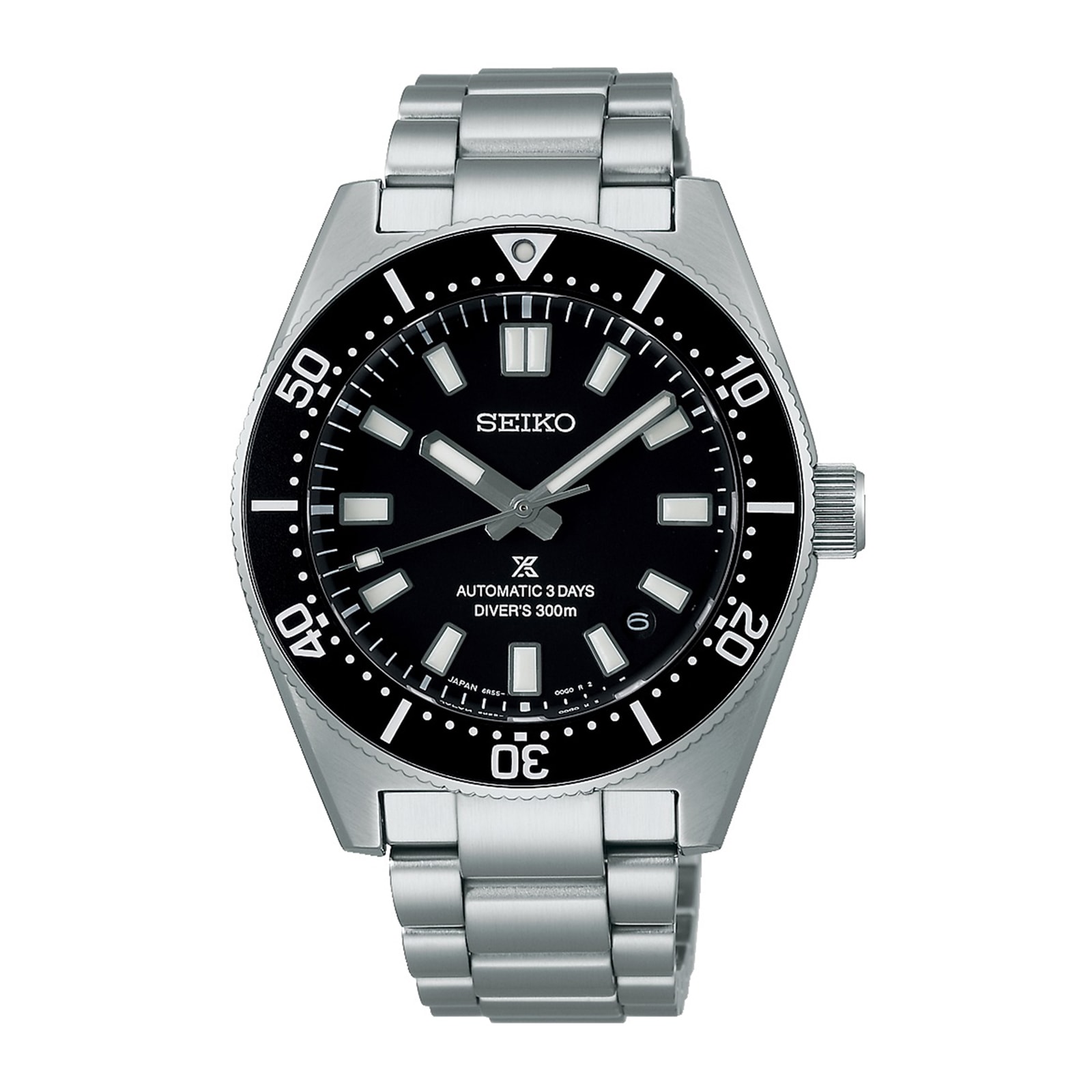 Prospex 1965 Revival Diver's 3-day 300m in Cove Black