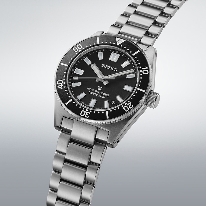 Seiko Prospex Prospex 1965 Revival Diver's 3-day 300m in Cove Black