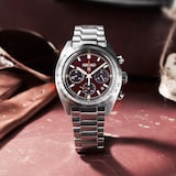 Seiko Prospex Prospex Speedtimer European Exclusive 39mm Mens Watch Factory Red